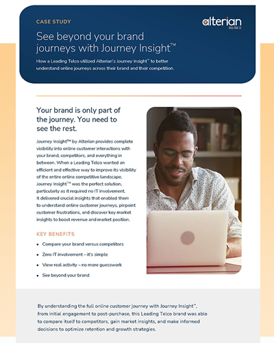 Telco Journey Insight Case Study