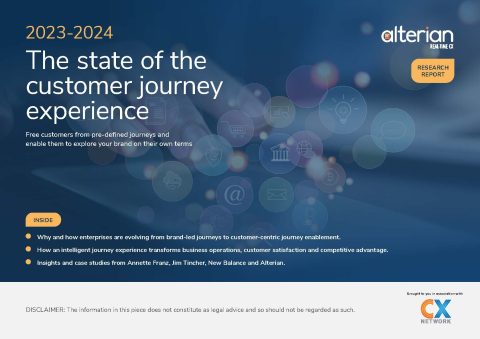 CX research report: the state of the customer journey experience 2023–2024
