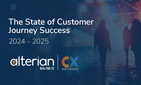 Cover of the report: The State of Customer Journey Success 2024-2025, Alterian and CX Network